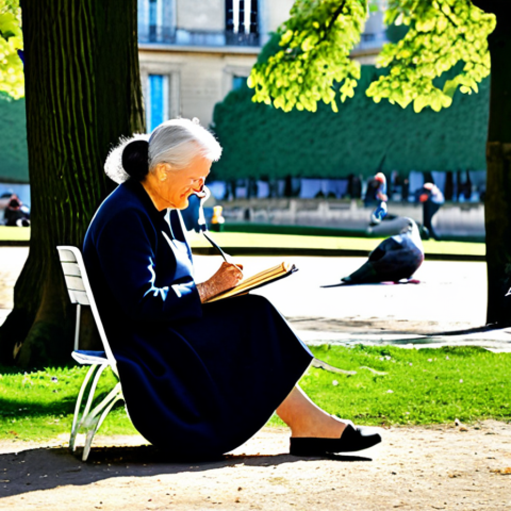 캐릭터 디자인 공모전 수상 사례 - **

"A professional female artist sketching in the Jardin du Luxembourg, Paris. She is wearing a mod...