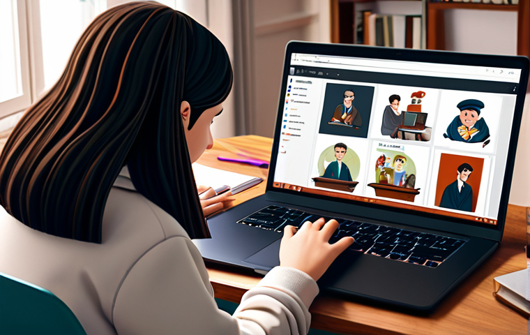 캐릭터 디자인의 글로벌 교육 트렌드 - Character Design School Setting**

"A modern character design school classroom in Paris, France. Stu...