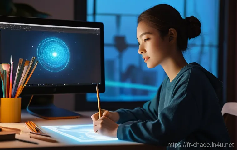 캐릭터 디자인의 글로벌 시장 진출 사례 연구 - **Prompt: Digital Explorer Fox Cub**
    "A small, incredibly cute and curious anthropomorphic fox c...