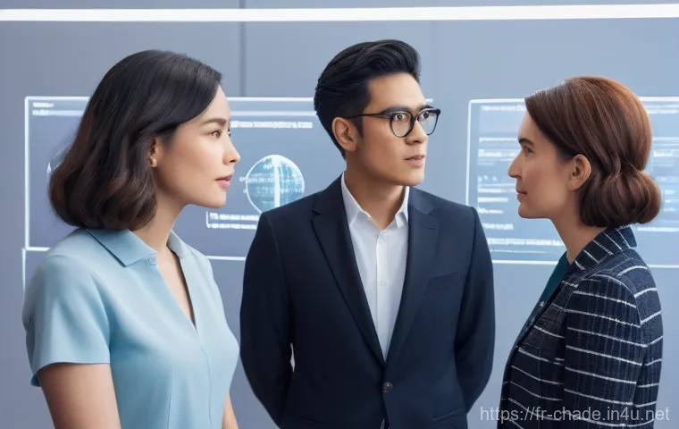 캐릭터 디자인 팀과 협업하는 법 - **A vibrant, diverse team of young adult character designers** are gathered around a large interacti...