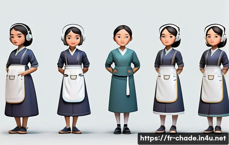 캐릭터 디자인의 글로벌 학문적 연구 사례와 관련된 연구 사례 - A diverse group of character designs showcasing a fusion of traditional hand-drawn art and cutting-e...