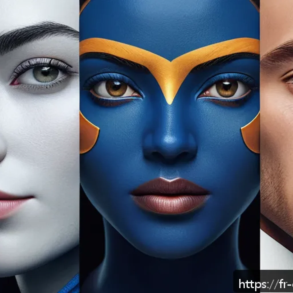 캐릭터 디자인 포트폴리오와 관련된 비즈니스 사례 - A professional digital art portfolio webpage showcasing a selection of character designs with a stro...
